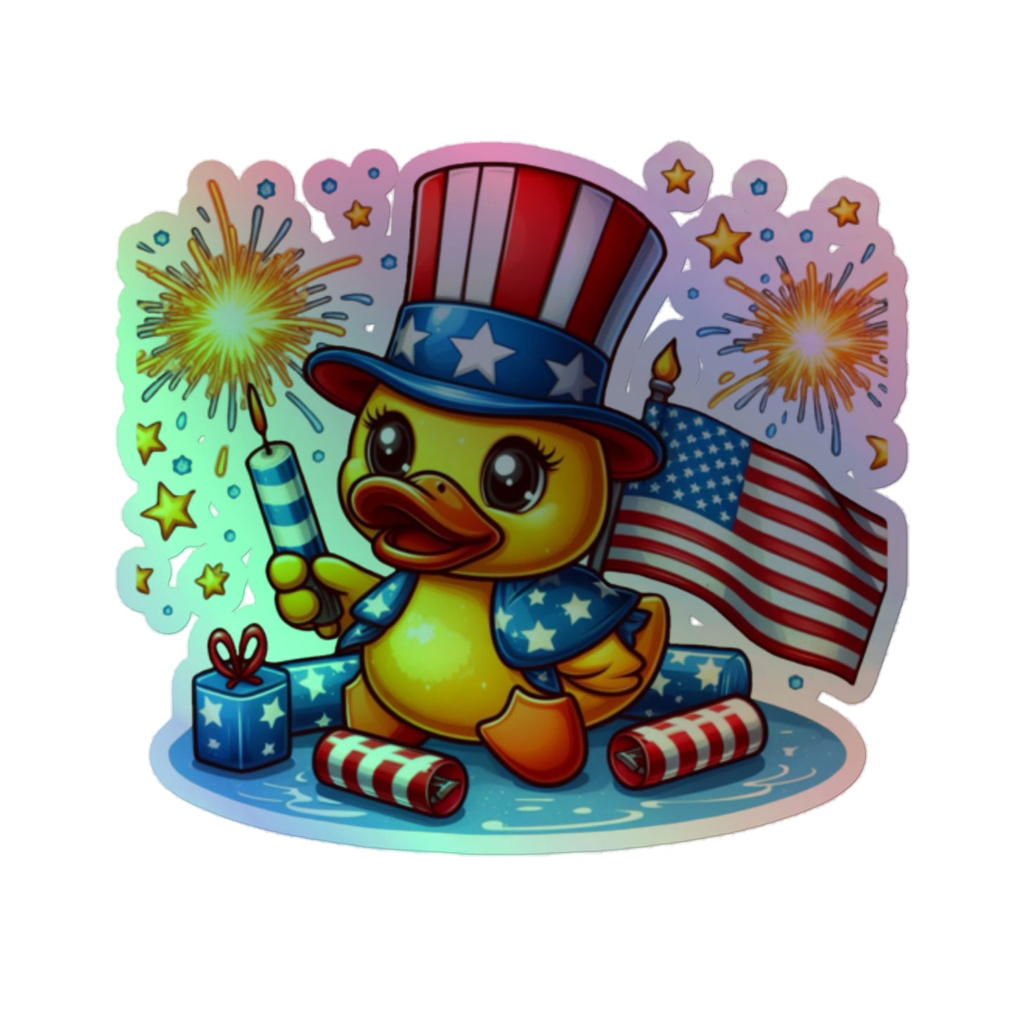 Holographic stickers