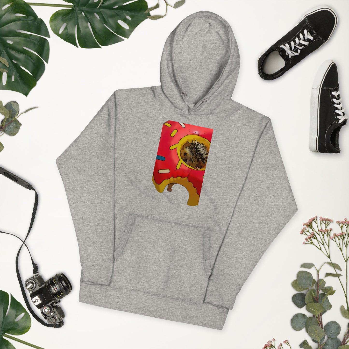 Hedgehog Donut Unisex Hoodie