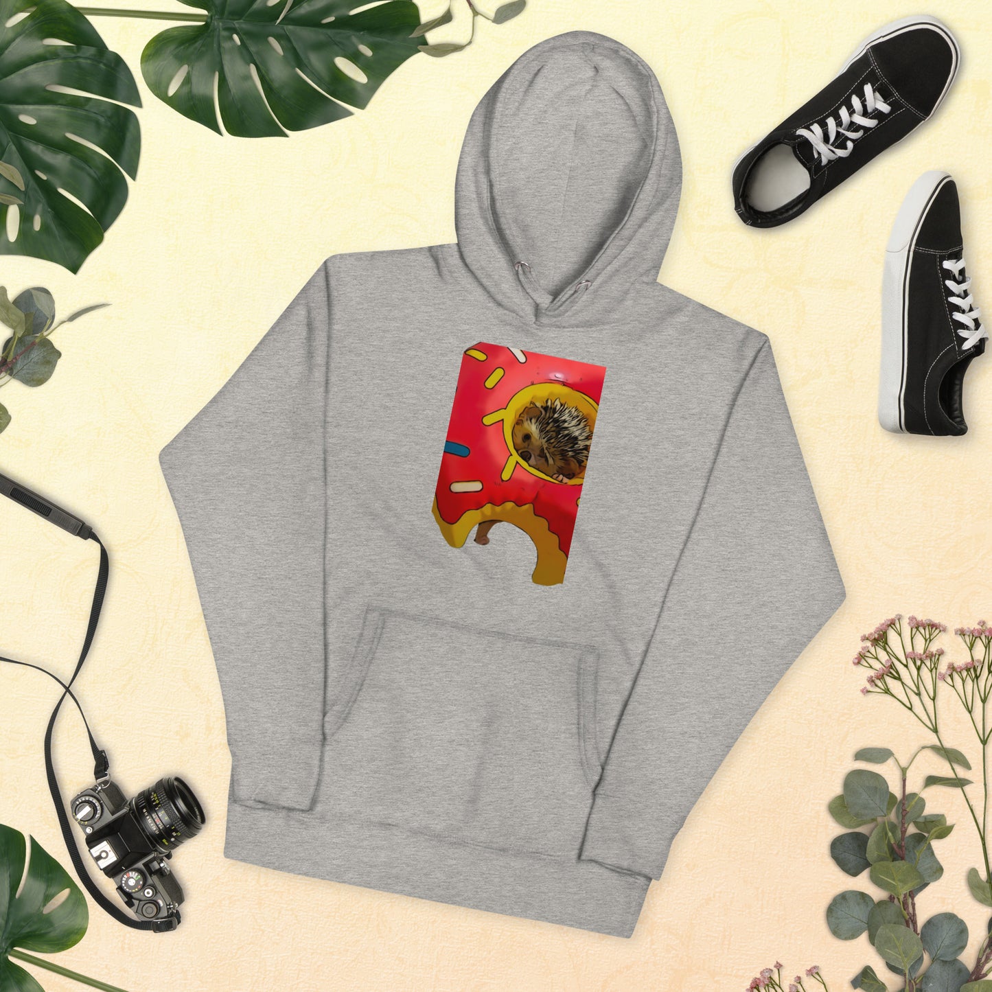 Hedgehog Donut Unisex Hoodie