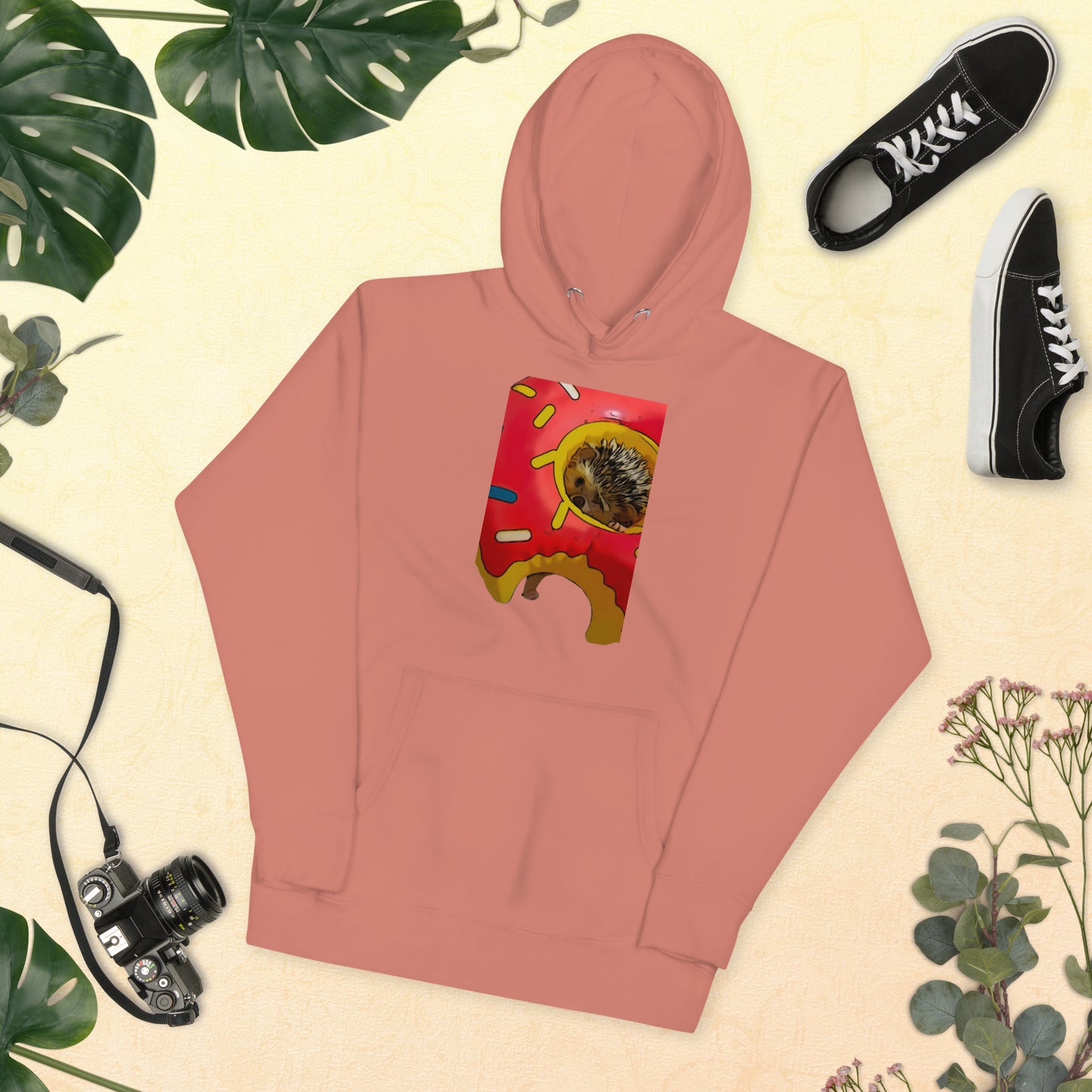 Hedgehog Donut Unisex Hoodie