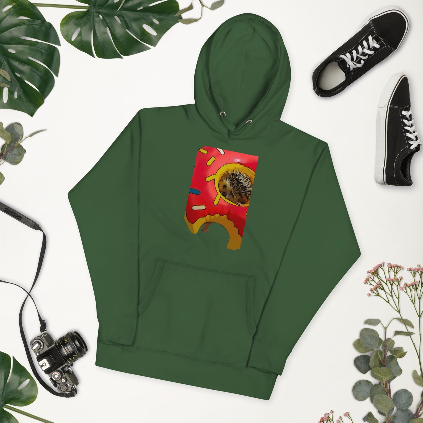 Hedgehog Donut Unisex Hoodie
