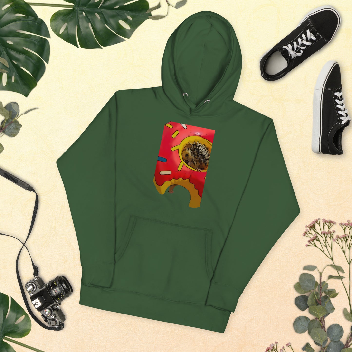 Hedgehog Donut Unisex Hoodie