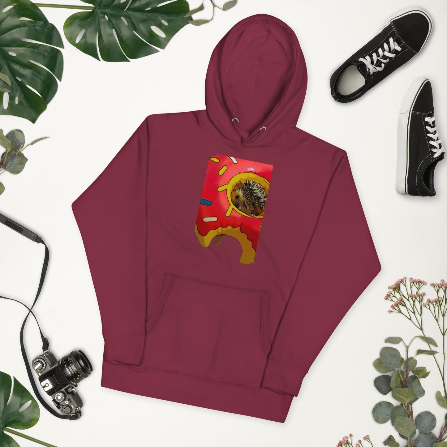 Hedgehog Donut Unisex Hoodie