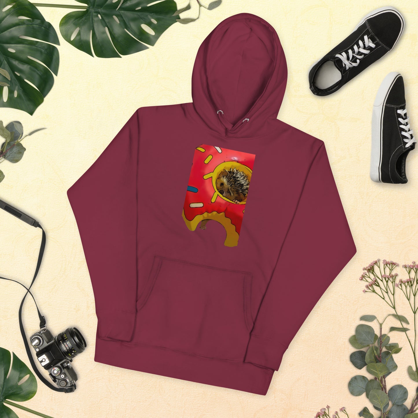 Hedgehog Donut Unisex Hoodie