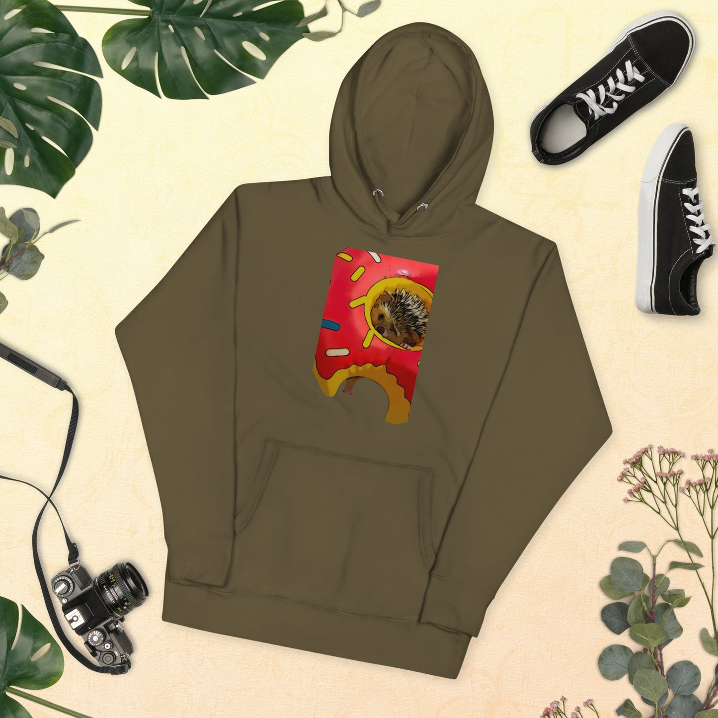 Hedgehog Donut Unisex Hoodie