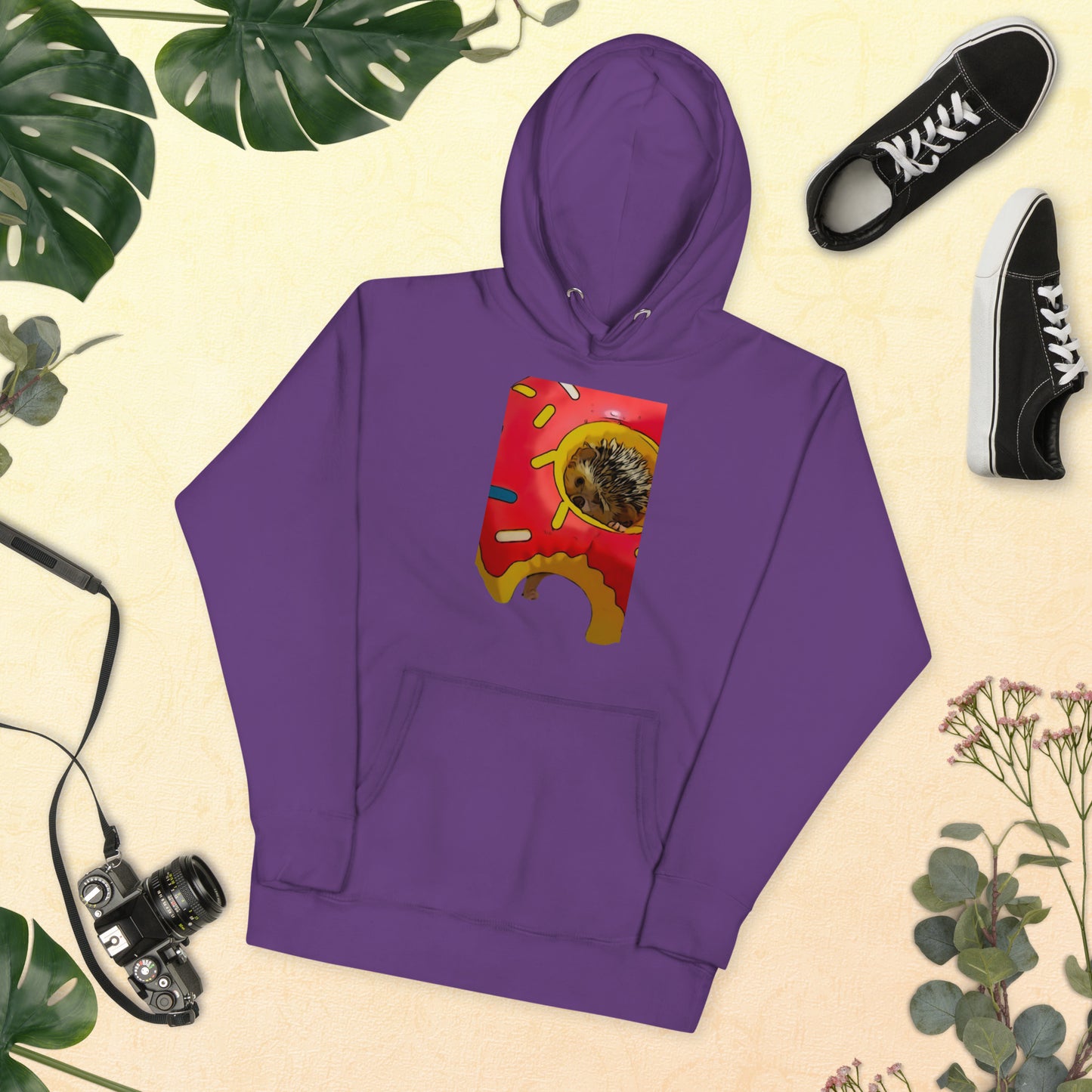 Hedgehog Donut Unisex Hoodie