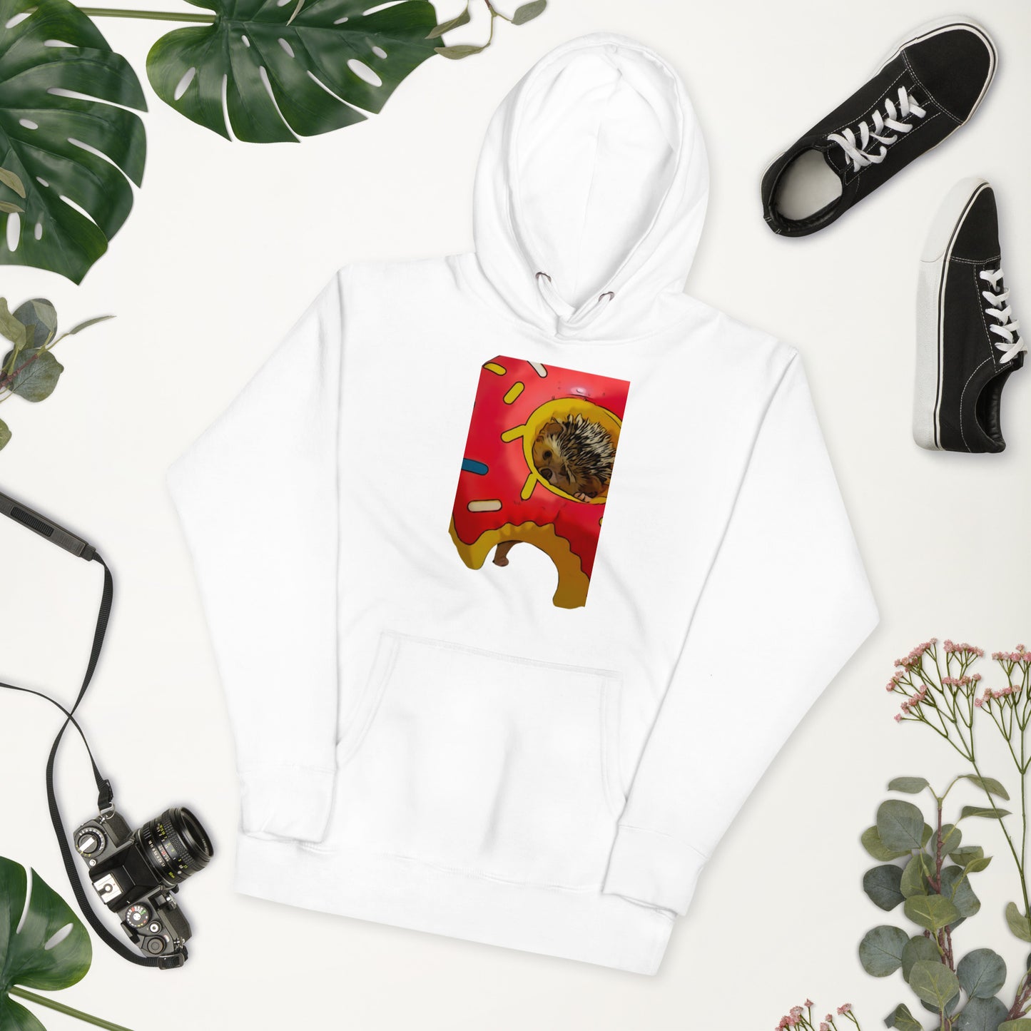 Hedgehog Donut Unisex Hoodie