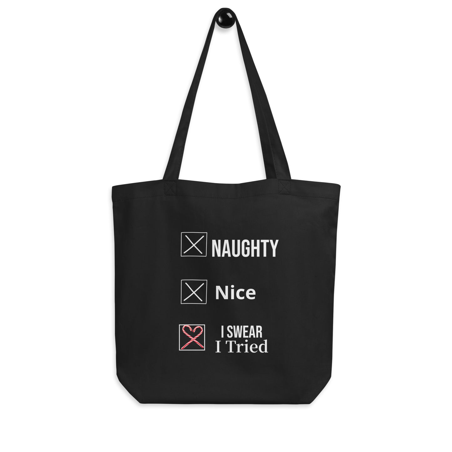 Naughty or Nice Eco Tote Bag