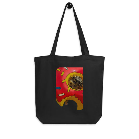 Hedgehog Donut Eco Tote Bag