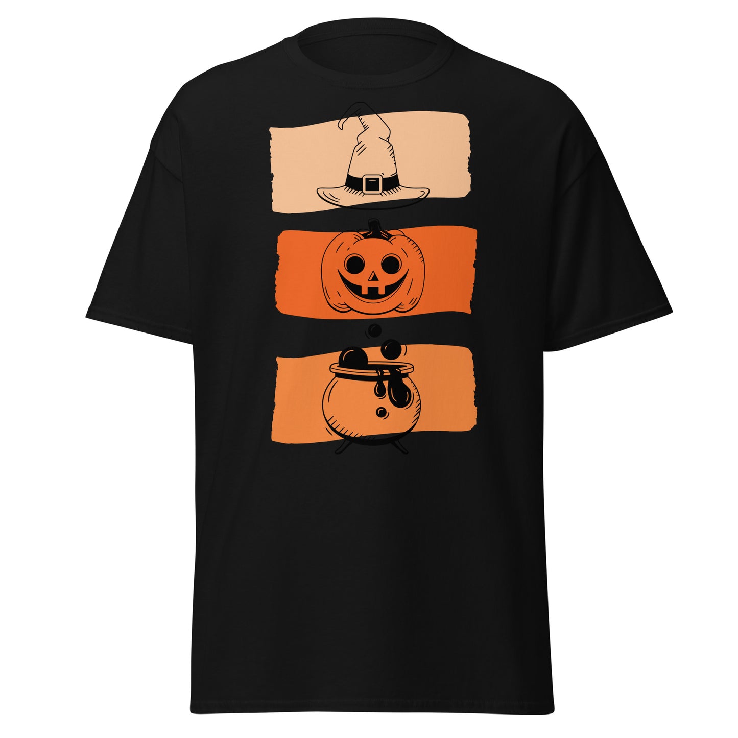 Triple Halloween Flag Men's classic tee