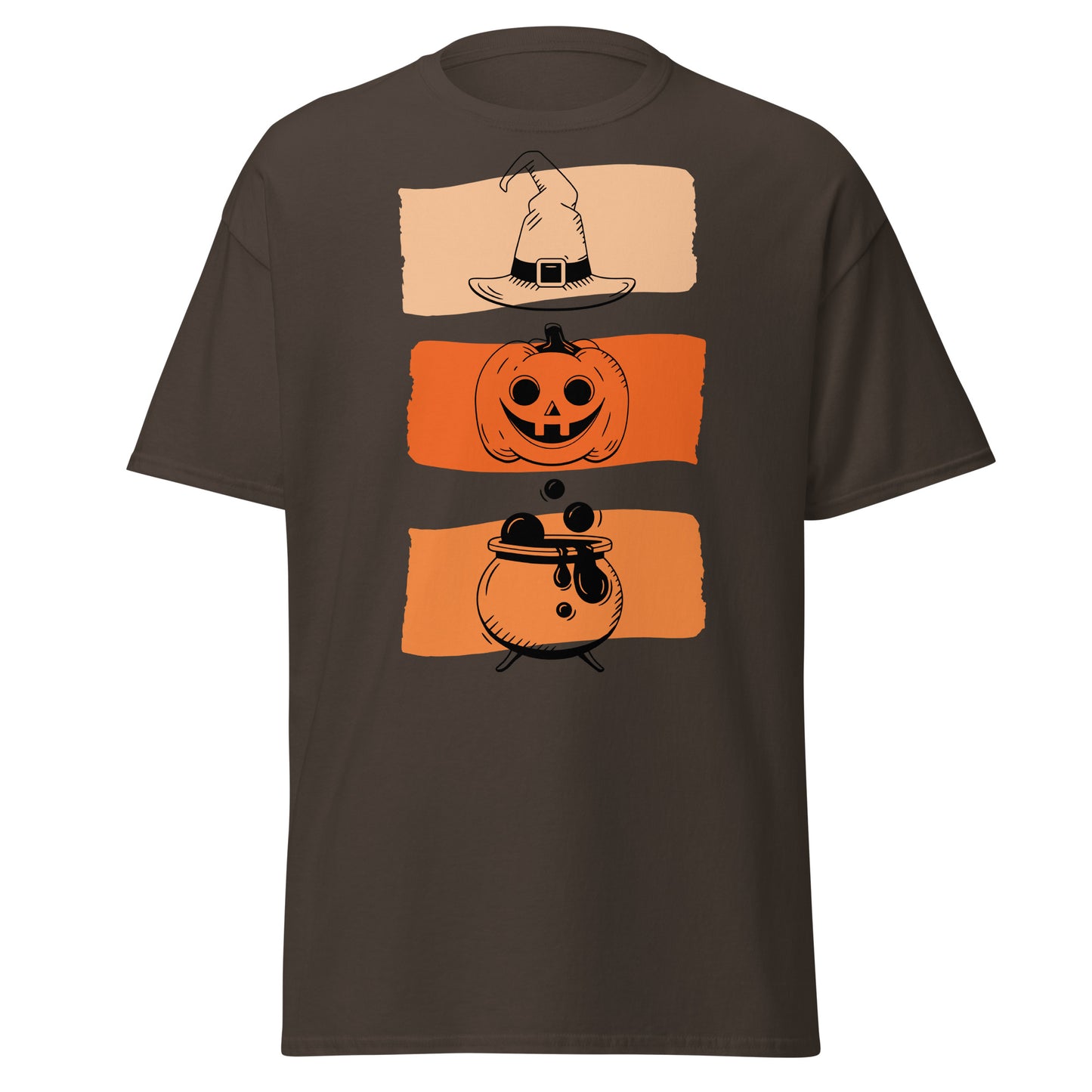 Triple Halloween Flag Men's classic tee