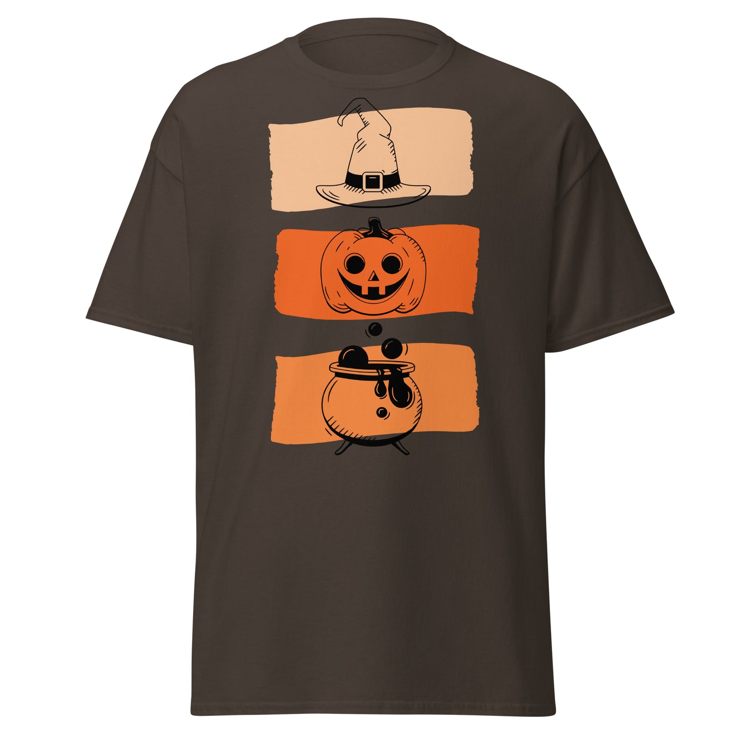 Triple Halloween Flag Men's classic tee