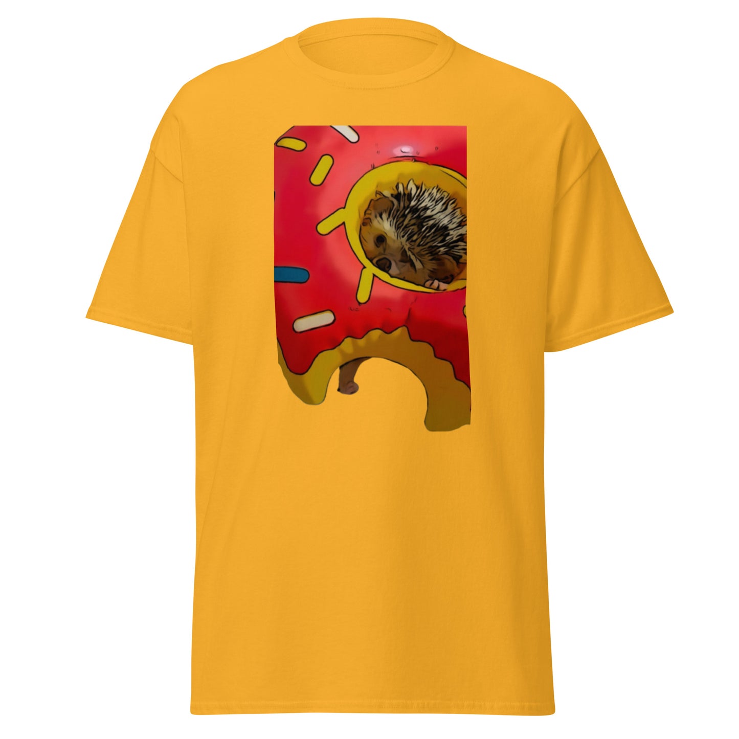 Hedgehog Donut Men's classic tee