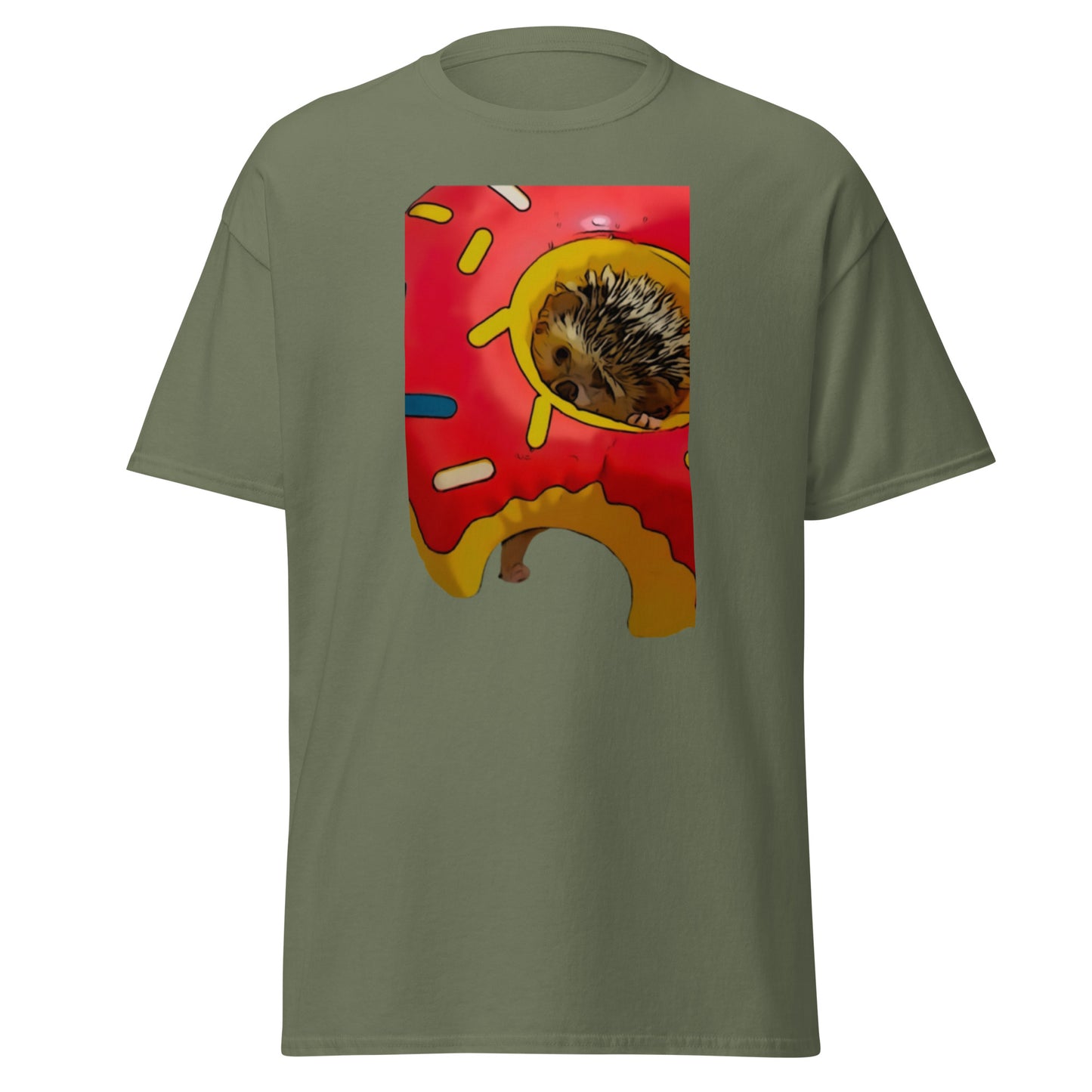 Hedgehog Donut Men's classic tee