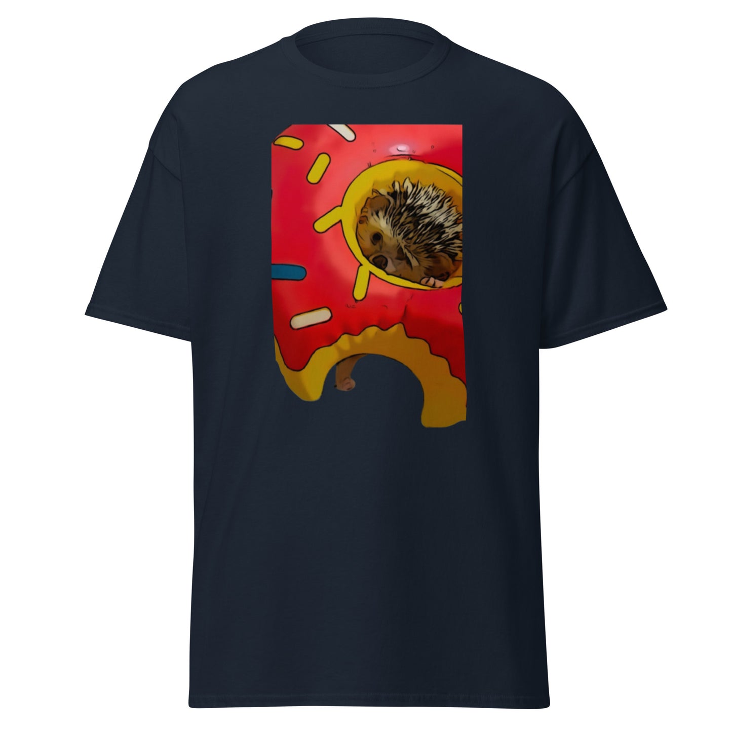 Hedgehog Donut Men's classic tee