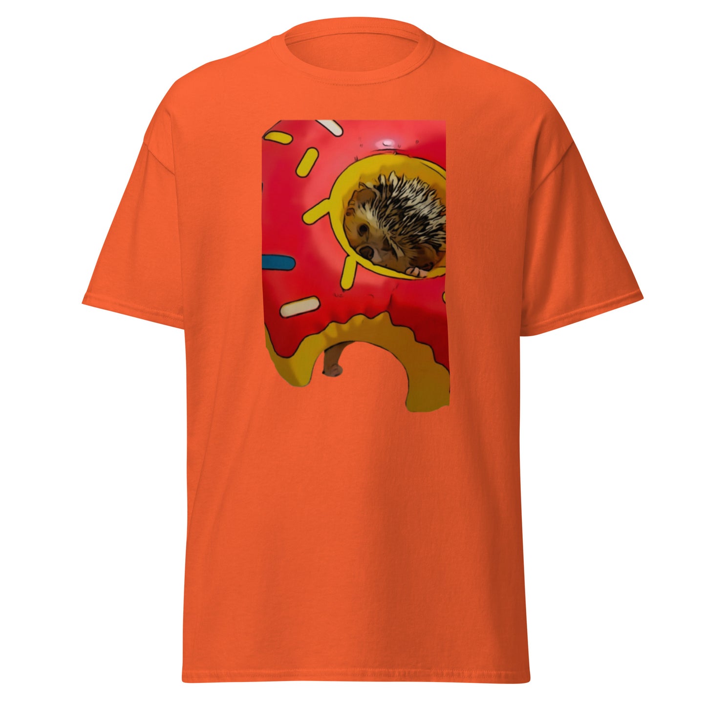 Hedgehog Donut Men's classic tee