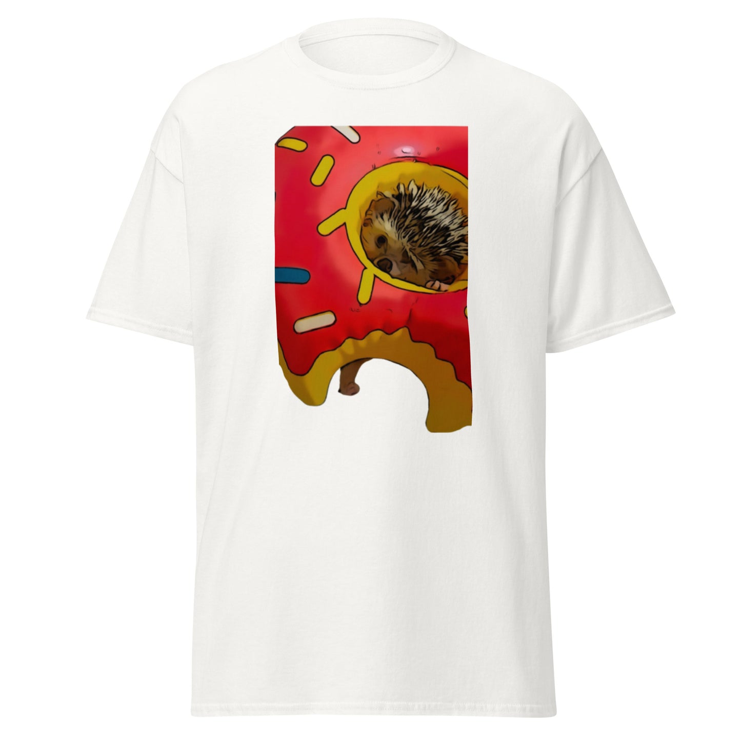 Hedgehog Donut Men's classic tee