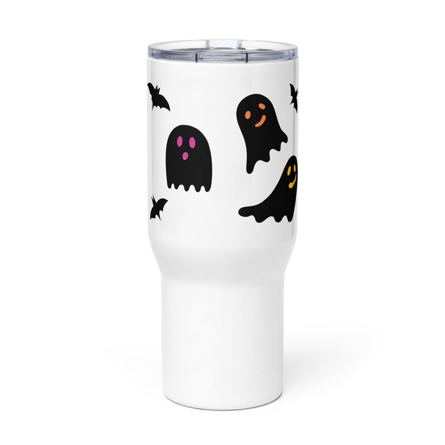 Ghost Travel mug with a handle